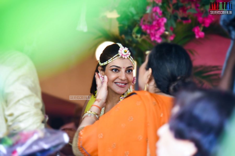 In Pictures: Kajal Aggarwal's Pre Wedding Party