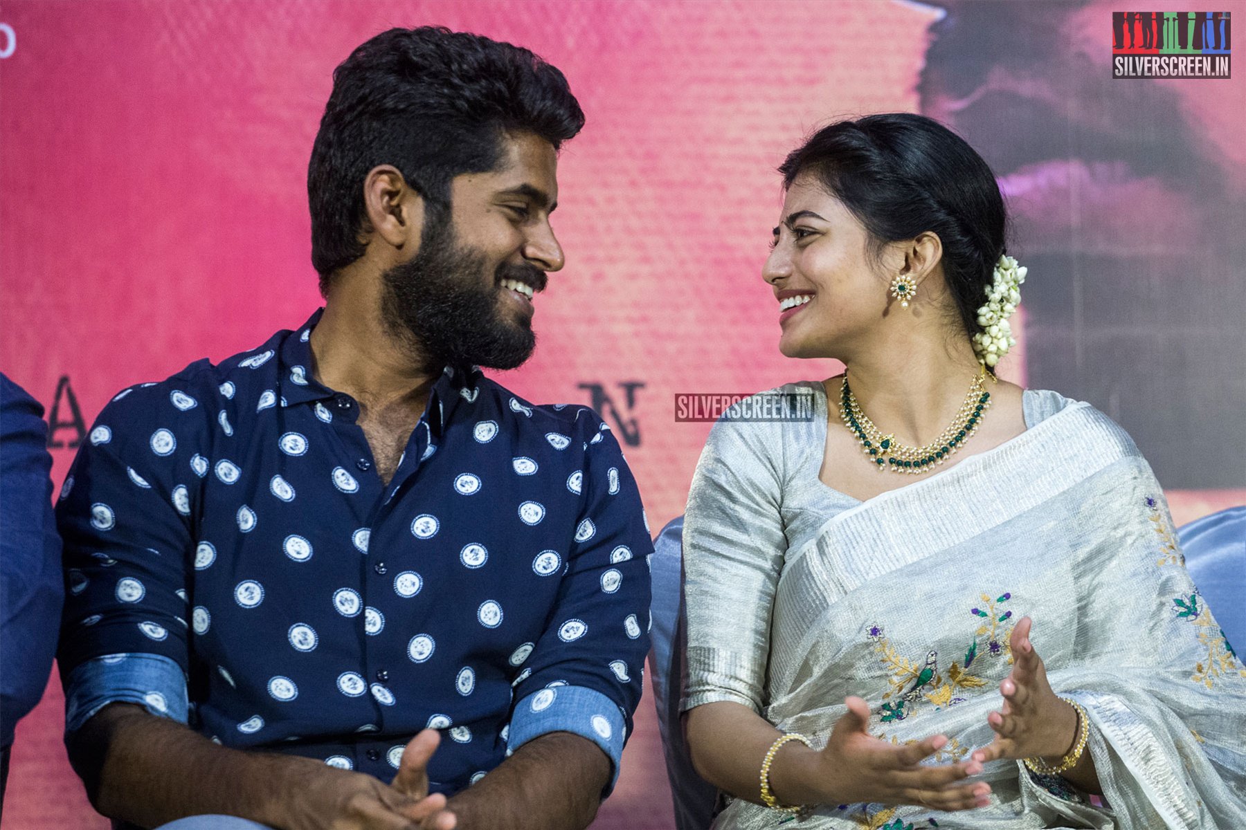 Anandhi, Kathir At The Pariyerum Perumal Press Meet