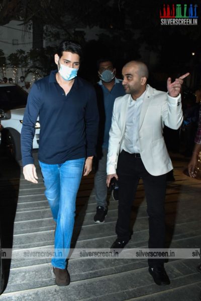 Mahesh Babu At Dil Raju's 50th Birthday Party