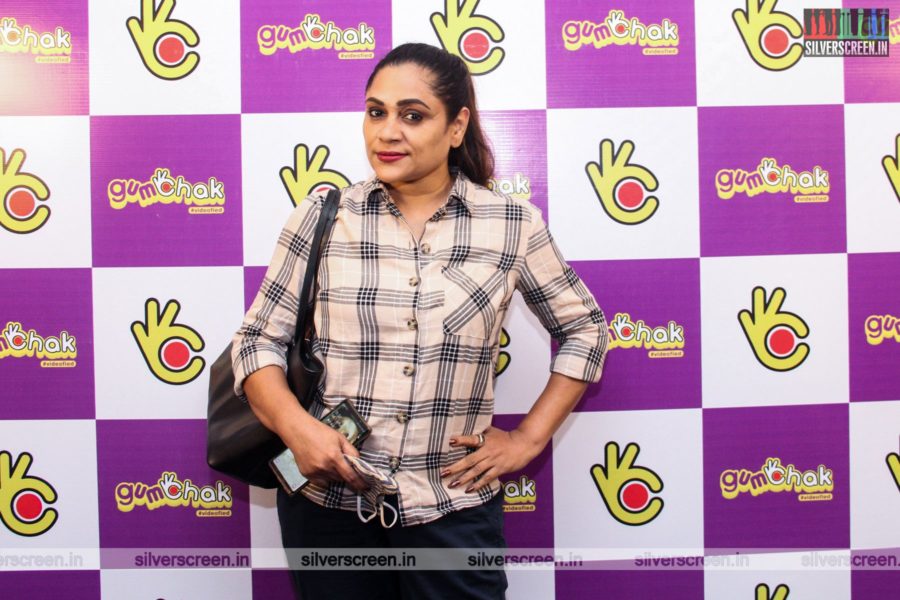 Uma Riyaz At The Gumchak Studio Launch In Chennai