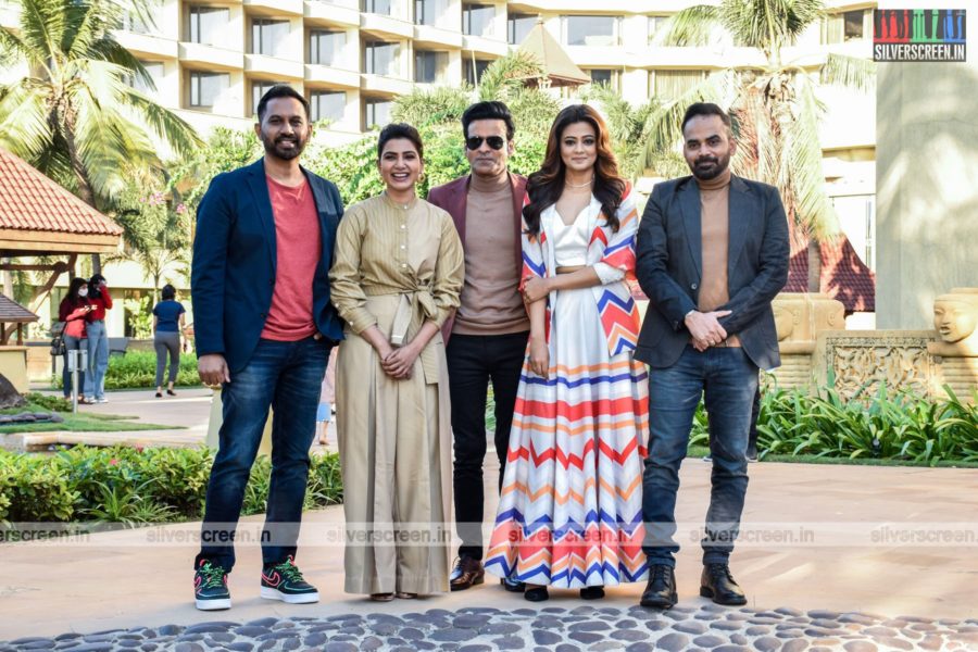 Manoj Bajpayee, Samantha Akkineni And Priya Mani Promote The Family Man 2