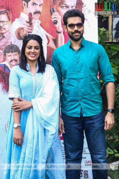 Nandita Swetha & Sibiraj At The Kabadadaari Audio Launch