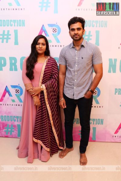 Ashok Selvan, Reyaa At A Movie Launch