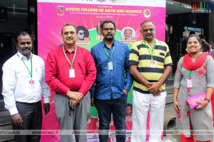 Audiographer T Udaya Kumar At The 3rd Day Of 18th Chennai International Film Festival