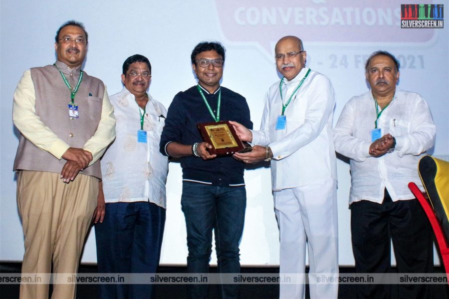 D Imman At The 2nd Day of 18th Chennai International Film Festival