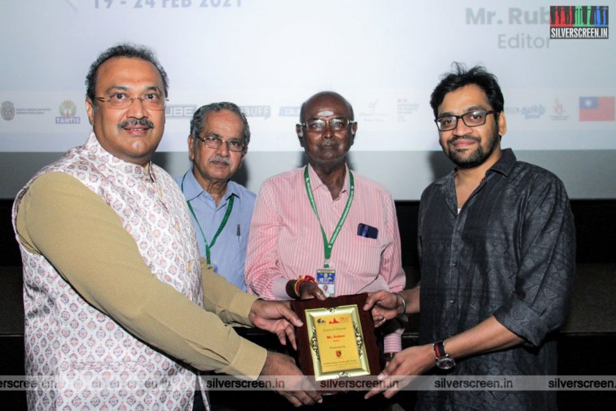 Editor Ruben  At The 18th Chennai International Film Festival