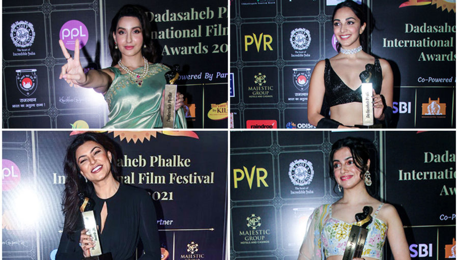 Celebrities At The Dadasaheb Phalke International Film Festival Awards 2021