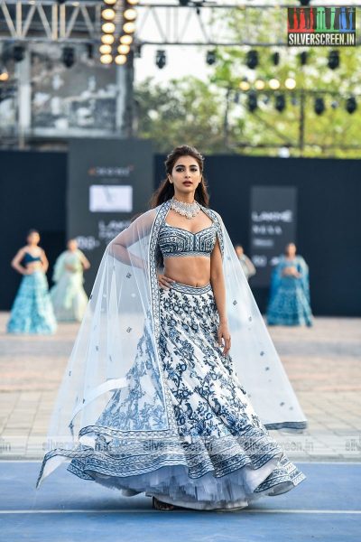 Pooja Hegde Walks The Ramp At The Lakme Fashion Week 2021