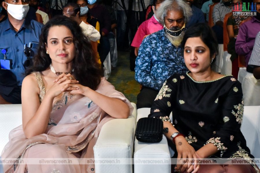 Kangana Ranaut At The Thalaivi Trailer Launch In Chennai