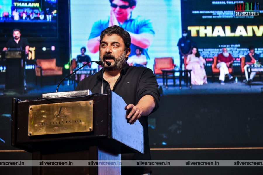 Arvind Swami At The Thalaivi Trailer Launch In Chennai