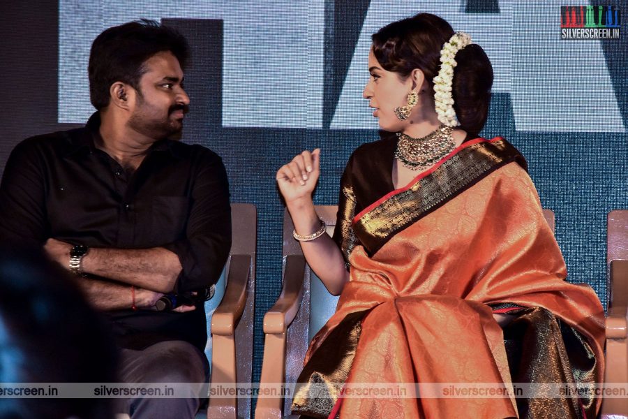 Kangana Ranaut At The Thalaivi Trailer Launch In Mumbai