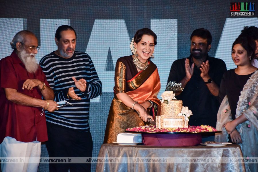 Kangana Ranaut At The Thalaivi Trailer Launch In Mumbai