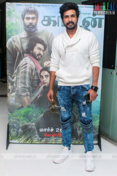 Vishnu Vishal At The Kaadan Trailer Launch