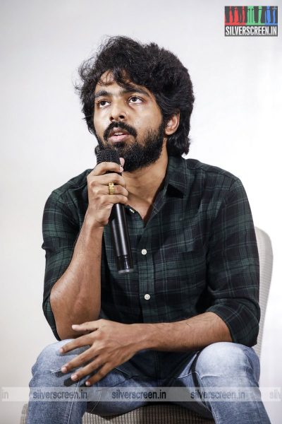 GV Prakash Kumar At The Freedom-75 Press Meet In Chennai