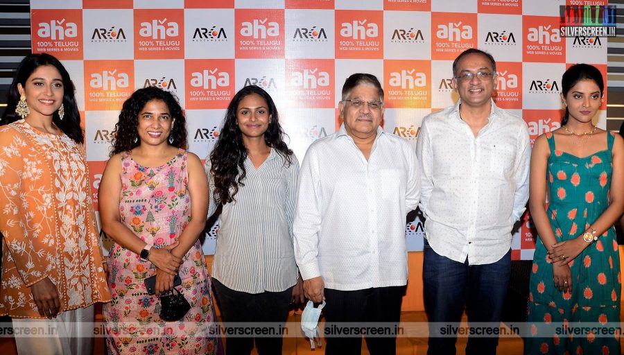 Regina Cassandra, Nivedhithaa Sathish At A Series Launch