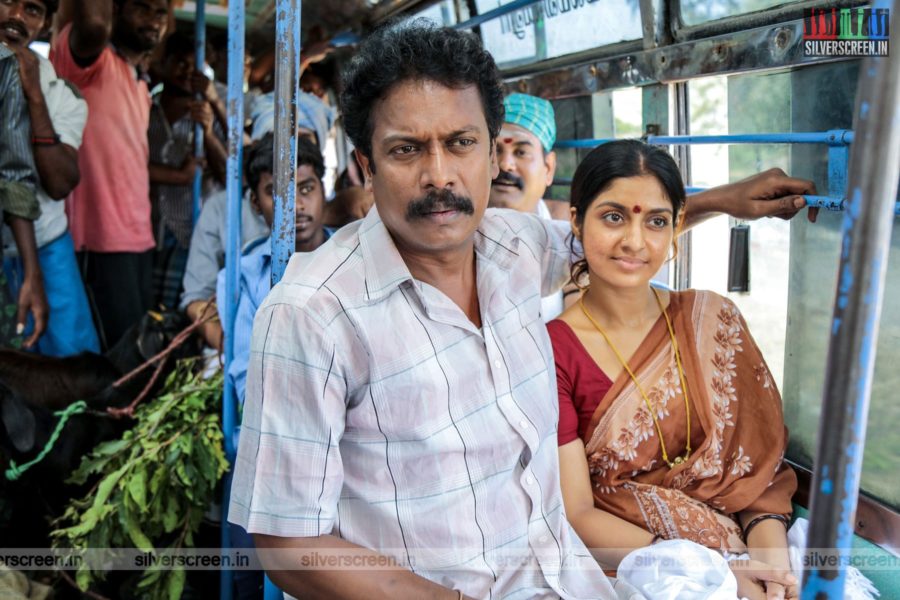 Vellai Yaanai Movie Stills Starring Samuthirakani, Athmiya