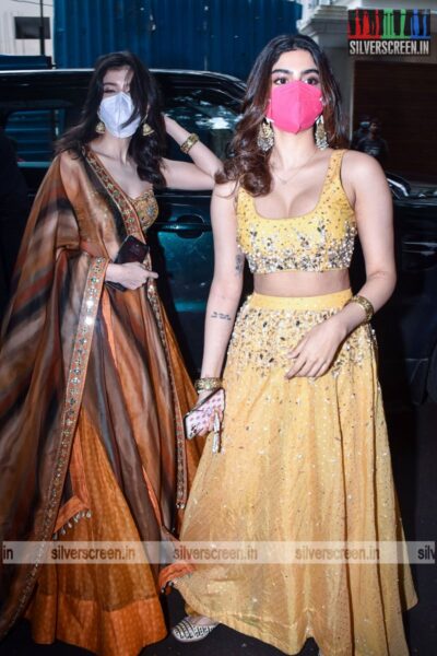 Khushi Kapoor At Rhea Kapoor and Karan Boolani’s Wedding