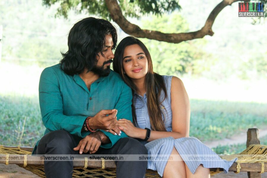 Bhagavan Movie Stills Starring Aari Arjunan, Pujita Ponnada