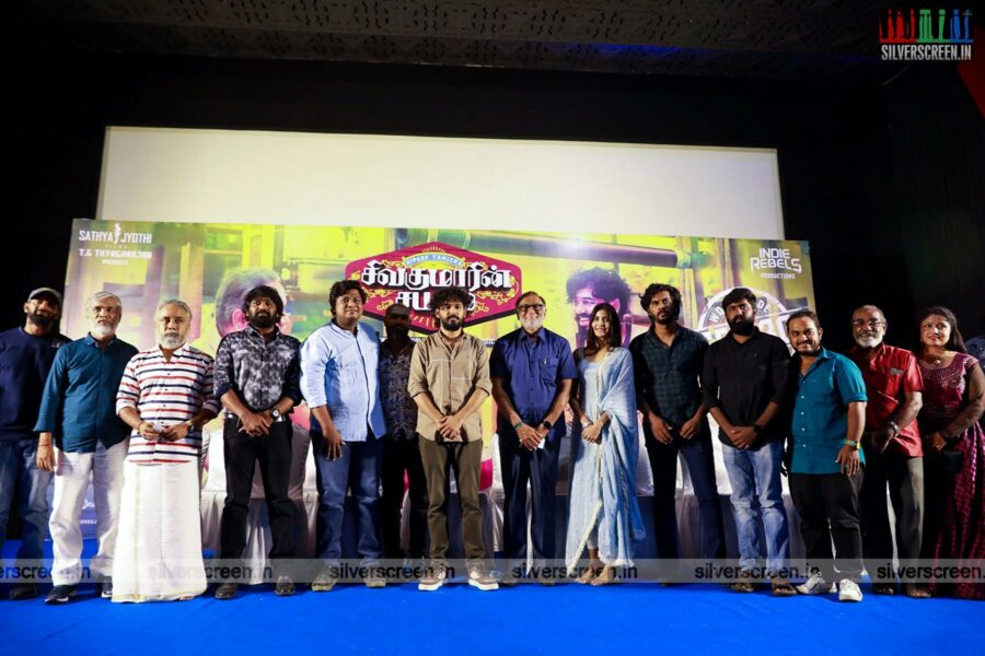 Celebrities At The Sivakumarin Sabadham Press Meet