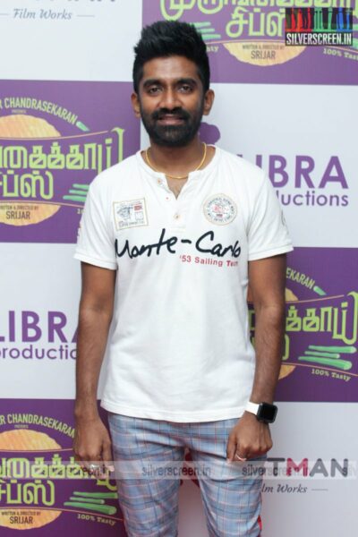 Dharan Kumar At  The Murungakkai Chips Audio Launch