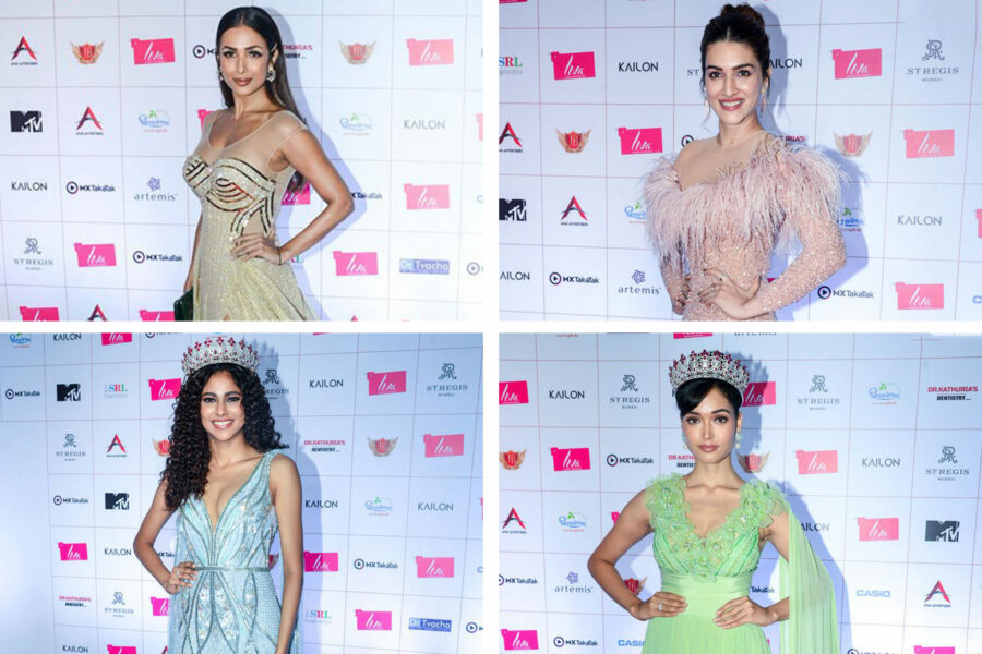 Celebrities At The Liva Miss Diva Red Carpet Event