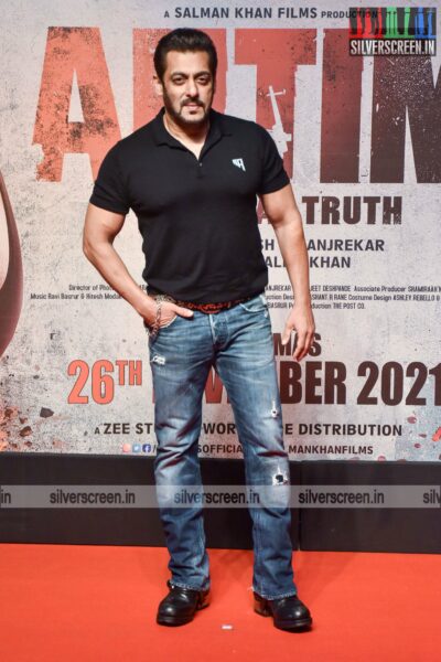 Salman Khan At The Antim Premiere