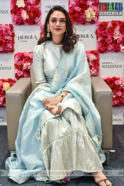 Aditi Rao Hydari At The Launch Of A Wedding Collection In Mumbai