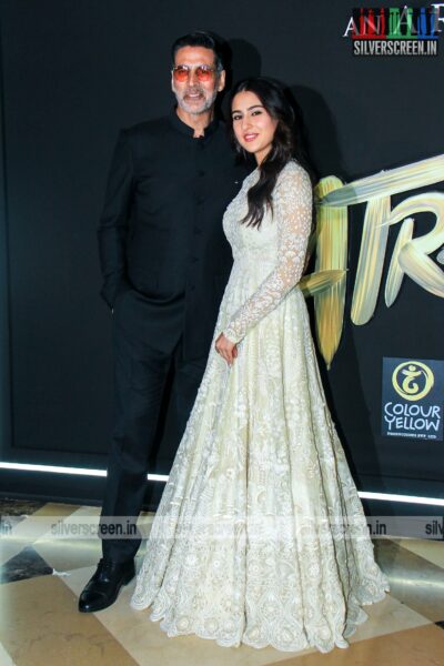 Akshay Kumar, Sara Ali Khan At The Atrange Re Song Launch