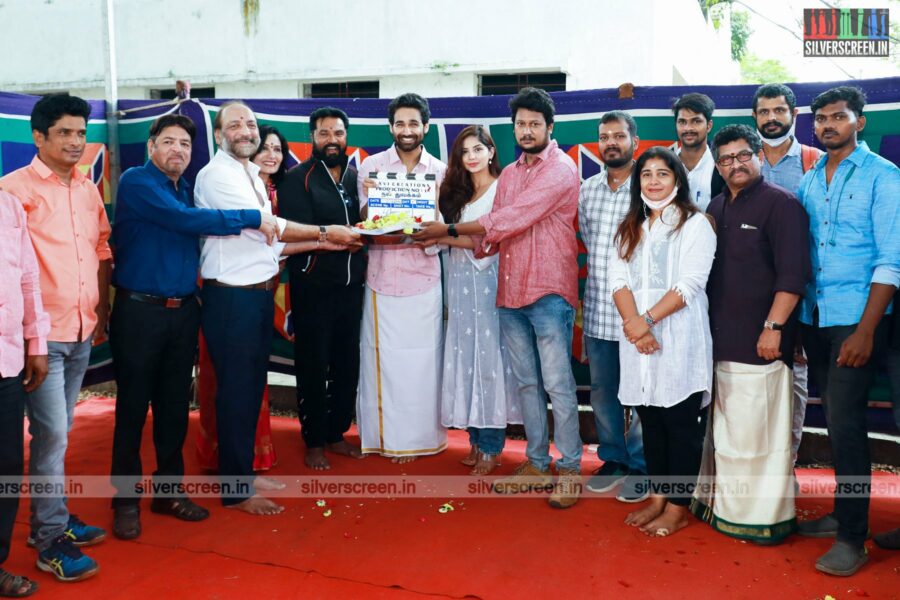Amitash Pradhan, Kashmira At The Kavi Creations Production No 1 Movie Launch