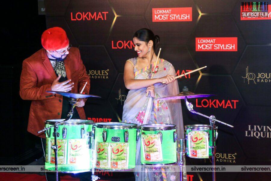 Sai Tamhankar At The Lokmat Most Stylish Awards 2021