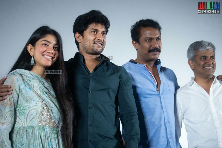 Nani, Sai Pallavi, Samuthirakani At The Shyam Singha Roy Trailer Launch In Chennai