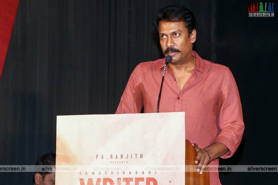 Samuthirakani At The Writer Press Meet In Chennai