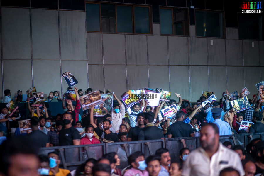 Fans At The RRR Pre-Release Event In Chennai