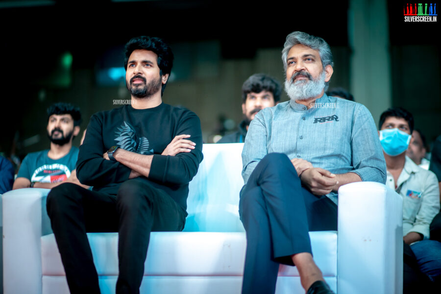 Sivakarthikeyan, SS Rajamouli At The RRR Pre-Release Event In Chennai