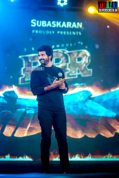 Sivakarthikeyan At The RRR Pre-Release Event In Chennai