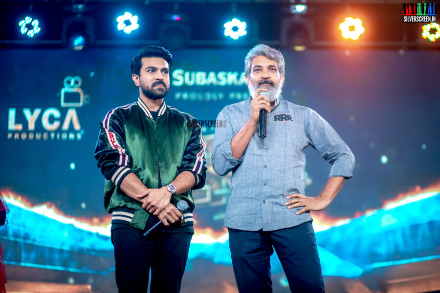 Ram Charan, SS Rajamouli At The RRR Pre-Release Event In Chennai