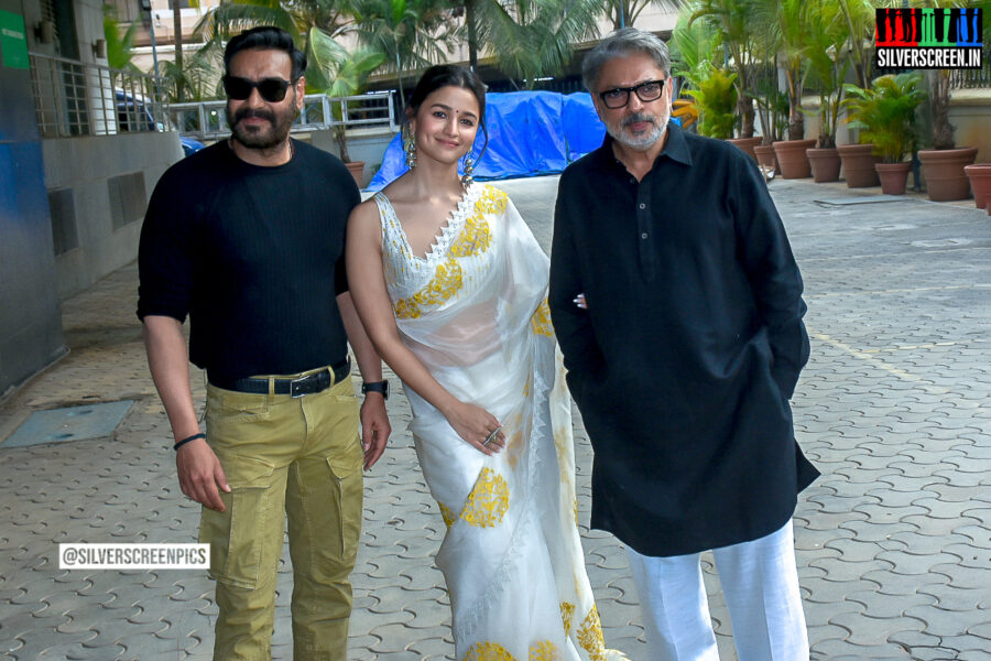Alia Bhatt, Ajay Devgn At The Gangubai Kathiawadi Trailer Launch