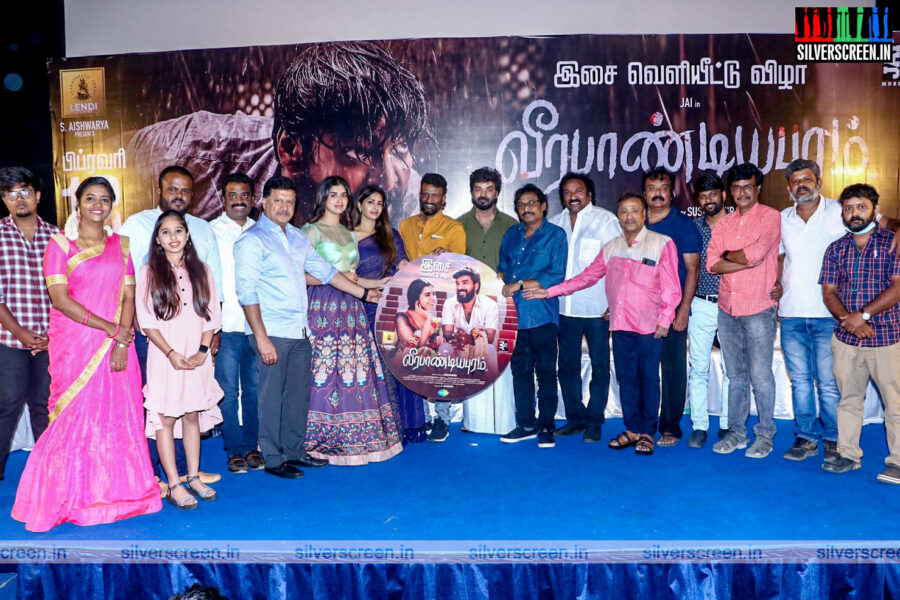 Celebrities At The Veerapandiyapuram Audio Launch