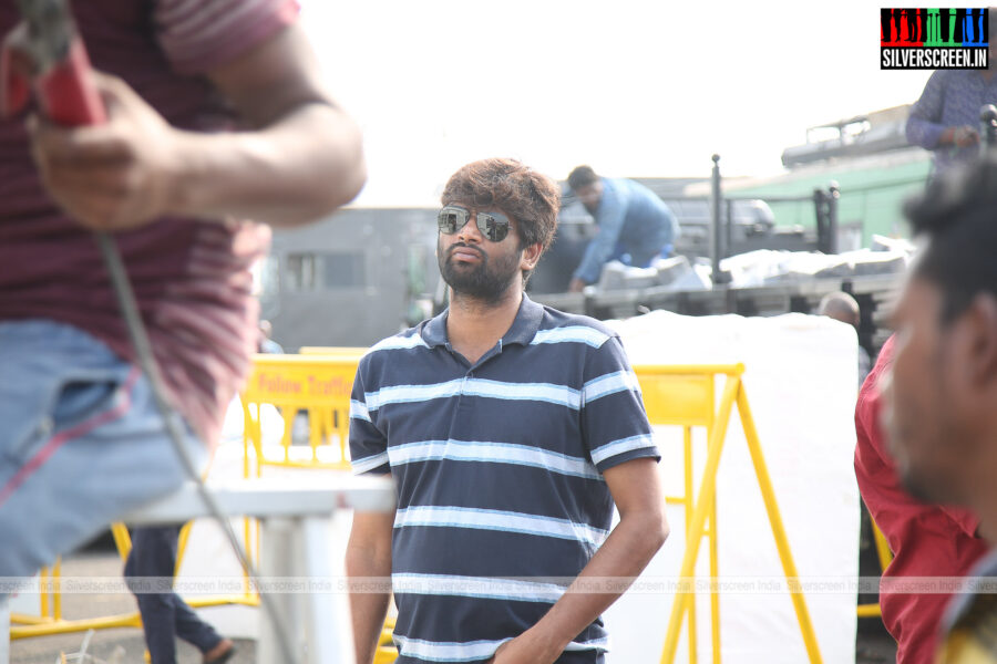 Stills of Director H Vinonth  from the movie Valimai
