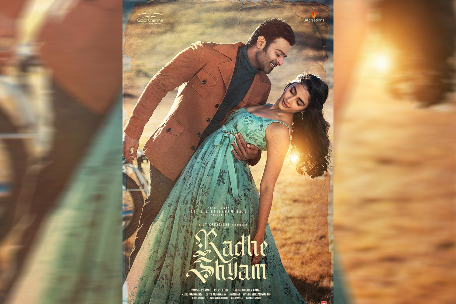 Prabhas and Pooja Hegde from Radhe Shyam