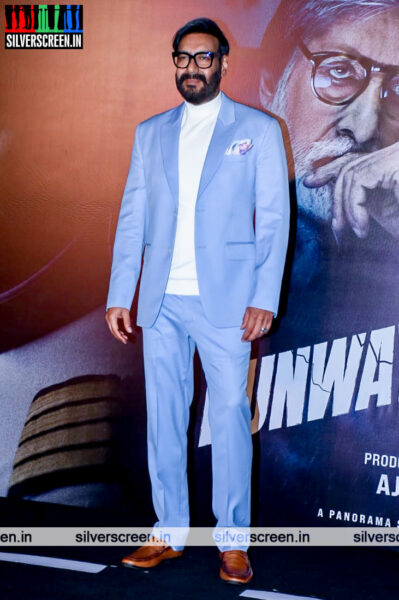 Ajay Devgn At The Runway 34 Trailer Launch