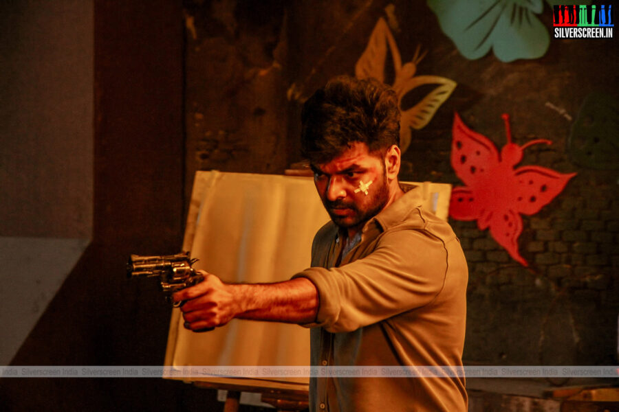 Stills of Actor Jai from the movie Pattampoochi