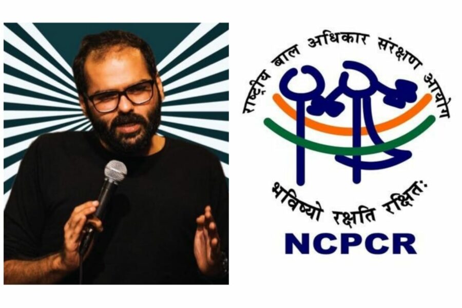 Photo Source: Kunal Kamra and NCPCR Twitter