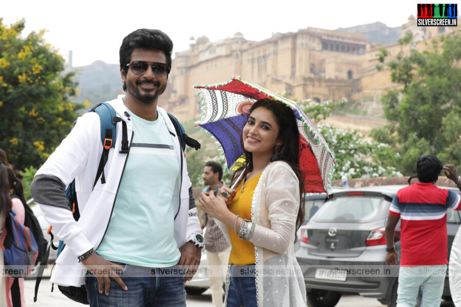 Stills of Actor Sivakarthikeyan and Actress Priya Arul Mohan from the movie Don