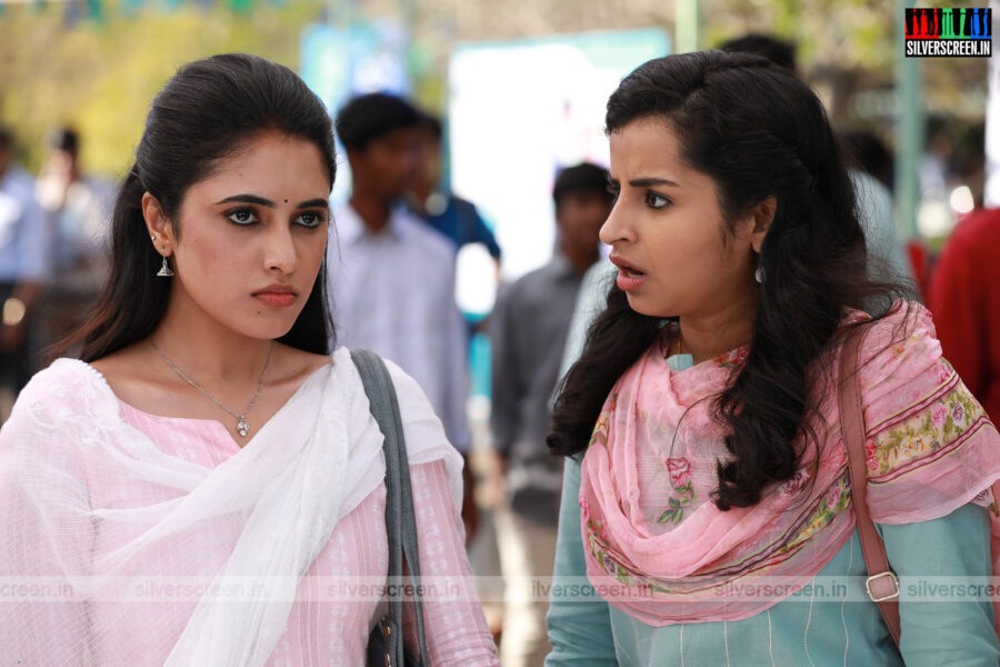 Stills of Actress Priyanka Arul Mohan and Actress Sivaangi Krishnakumar from the movie Don