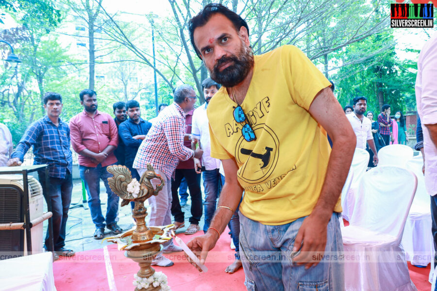 Premgi Amaren at the 1 KM Movie Launch